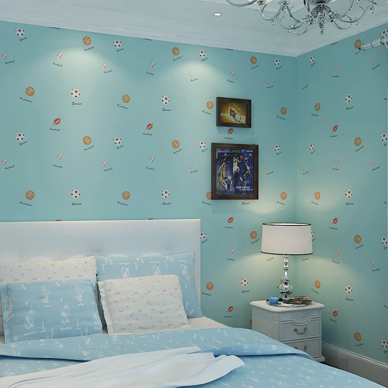 Новый мультфильм Забавная детская комната Экологичные нетканые обои рулон стены