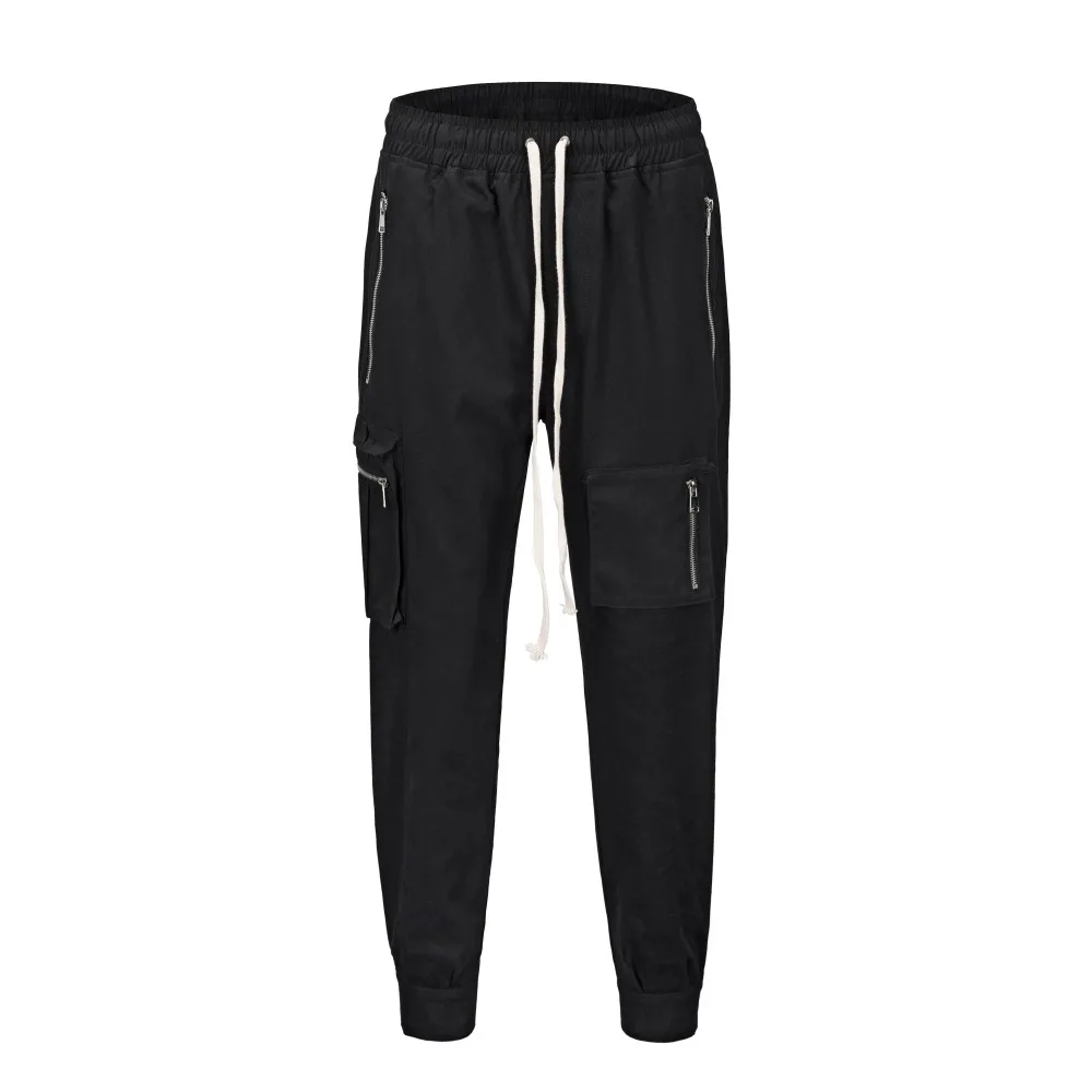 Шаровары мужские с множеством карманов уличная одежда модные повседневные