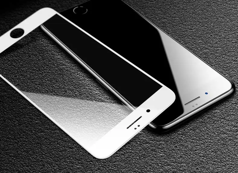 Защитное стекло для iPhone 6, 7, 6s, 8 Plus, X, закаленное защитное стекло для iPhone 8, 7, 6, 6s Plus, пленка