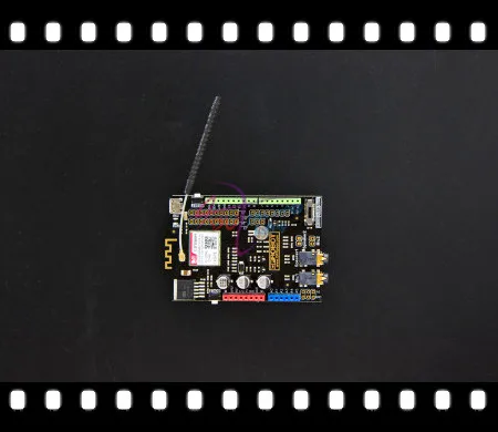 DFRobot 100% натуральная sim800h GPRS/GSM щит V1.0 Связь модуль Плата расширения для Arduino |