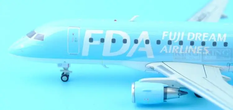 XX2561 JC Fuji Wings dream Aircraft JA02FJ Blue 1:200 ERJ 170 коммерческие реактивные модели самолета
