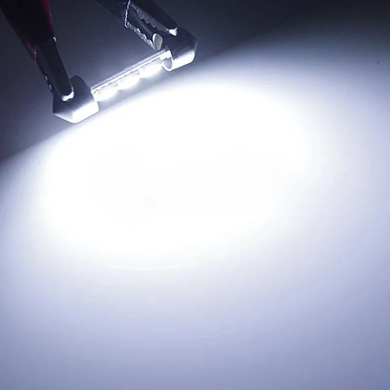 Белый Автомобильные светодиодные C5W 5050 3 Smd 3Smd 31 мм 36 мм/39 мм/41 мм Dc 12 V лампа для внутреннего корпуса сигнальная лампа для открытой автомобильной двери с лампа лампочка указателя поворота