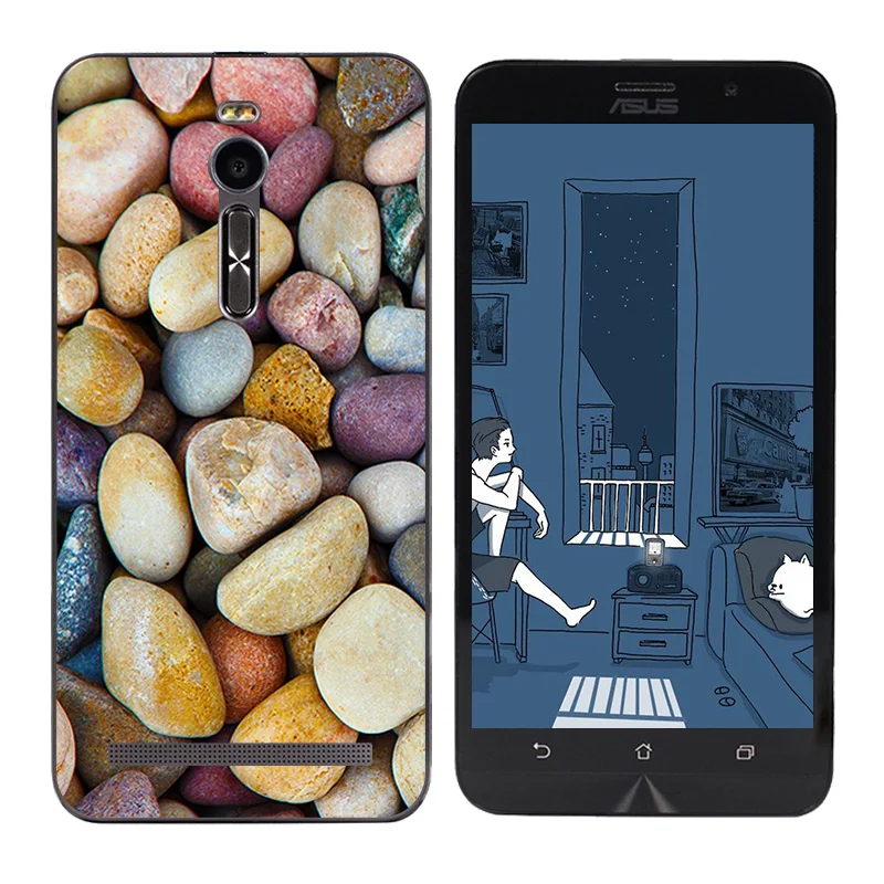 Soft Silicone Cover Case for ASUS Zenfone 2 ZE551ML ZE550ML Mammal Printing Phone Zenfone2 |