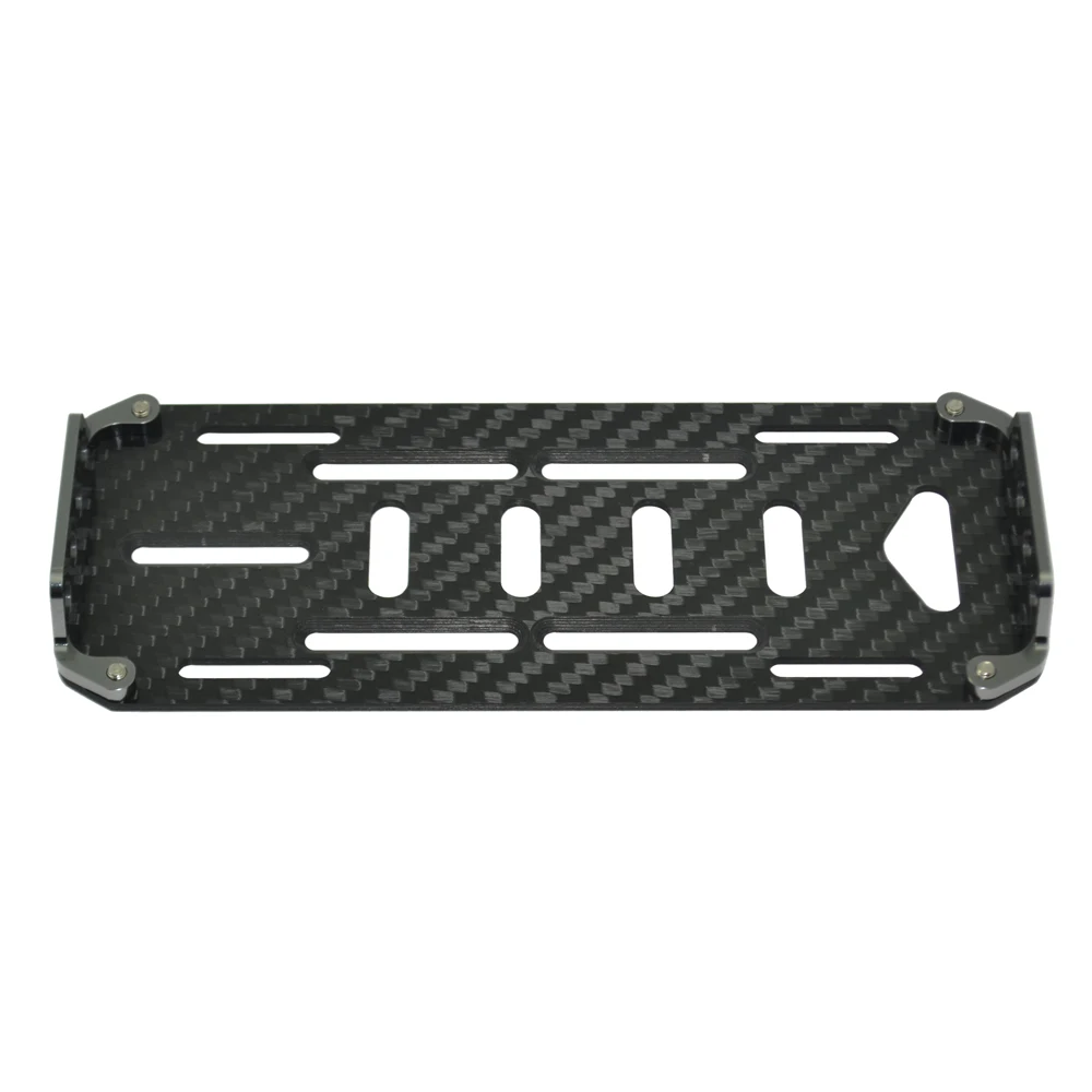 1/10 RC Гусеничный аккумулятор Монтажная пластина для осевого scx10 Tamiya CC01 F350 D90|mounting