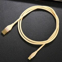 100pcslot 1m nylon braided usb 3 1 type c cable metal charger cable for xiaomi leshi huawei