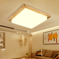 solid wooden ceiling lamp square wood logs nordic japanese lighting hall balcony porch lamp new bedroom lamp mz131
