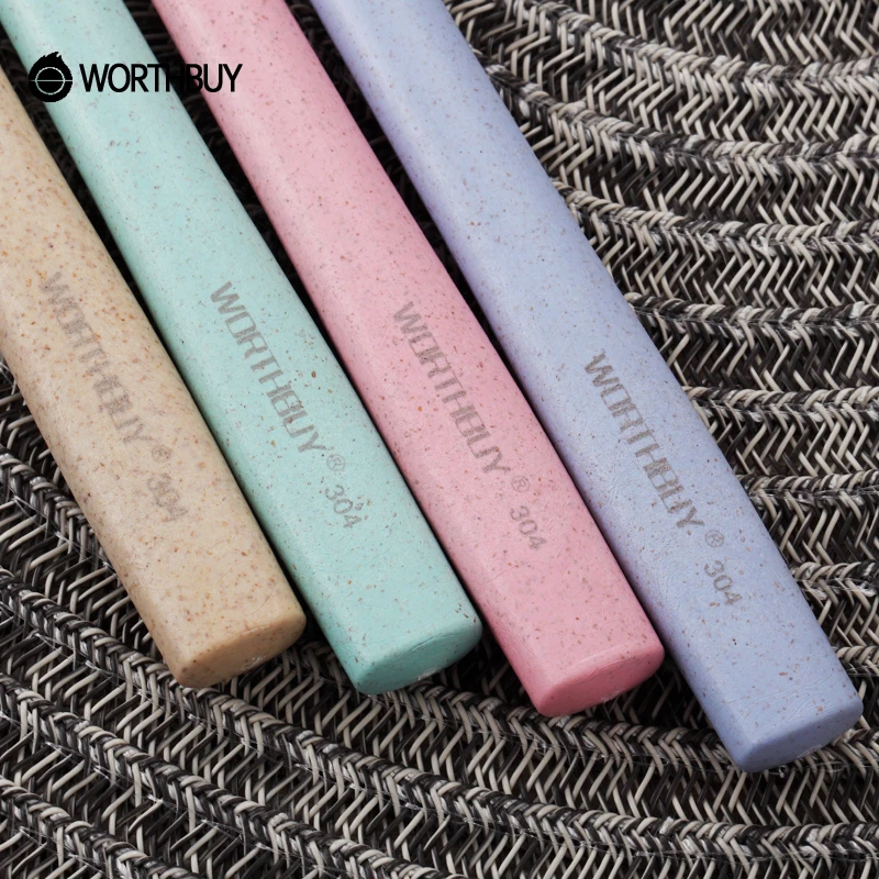 WORTHBUY комплект переносной посуды 304 столовые приборы из нержавеющей стали с