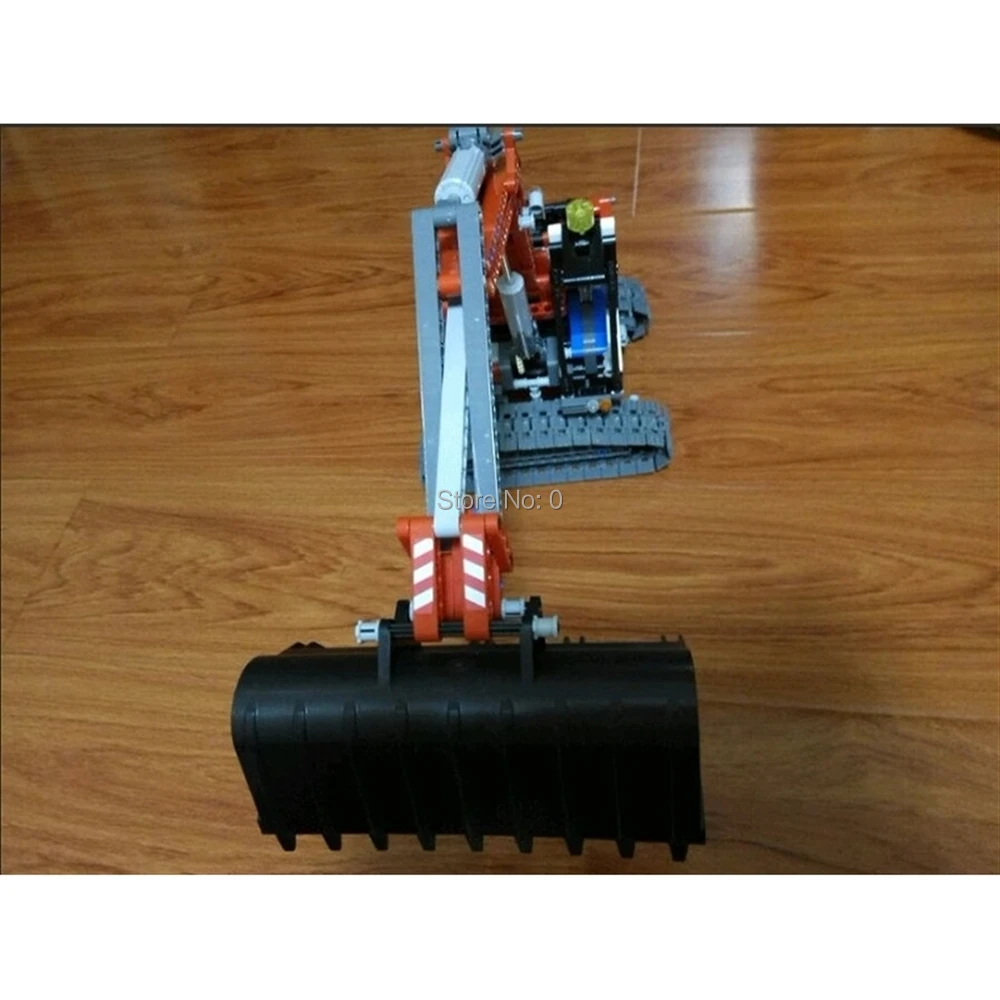 760pcs technic city Красный экскаватор строительные блоки 8294 Кирпичи Игрушки