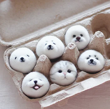 DIY Ручная Клецка Подарочное украшение из шерсти набор для рукоделия шерстяная войлочная игла украшение для валяния рукоделие сделай сам ручная работа
