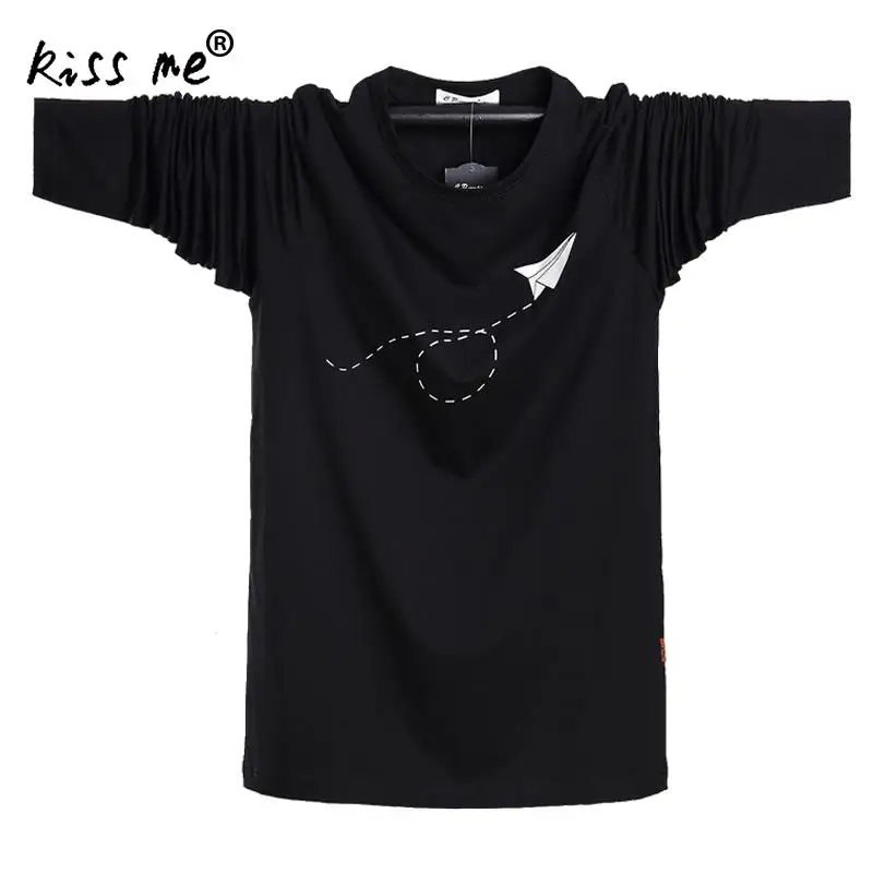 Хлопок Самолет Отпечатано Мужчины футболка модные удобные мужские футболки