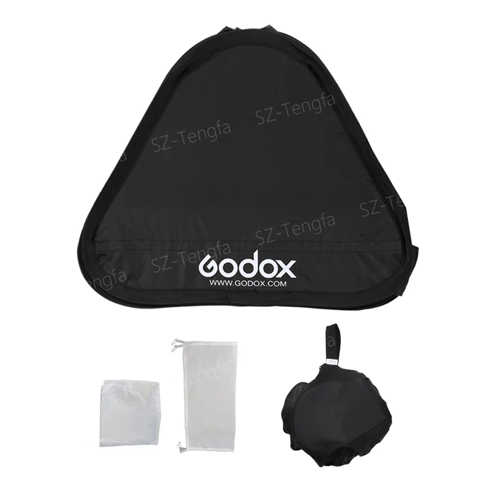 Godox 80*80 см Складная Softbox suitbale для S-Type Кронштейн Камера flash (80*80 софтбокс только) |