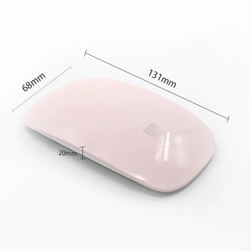 Belle Fille Мини светодиодный УФ лампа Dyer Гель лак для ногтей инструмент сушка USB