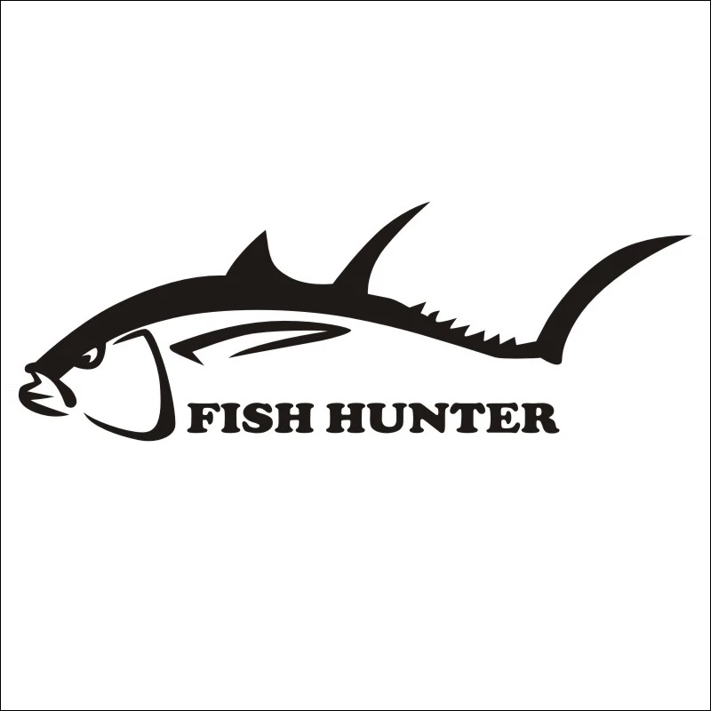 DCTAL Автомобильная наклейка для рыбалки автомобильный Стайлинг programa Catfish Hunter Pesca