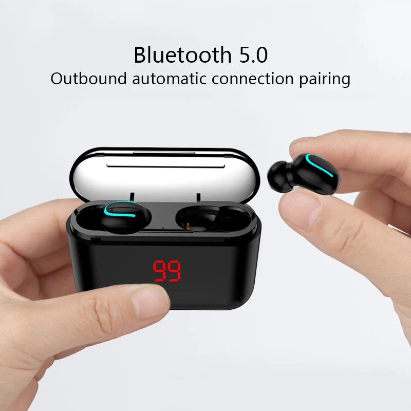 Bluetooth 5 0 наушники TWS беспроводные Blutooth Handsfree спортивные игровая гарнитура телефон