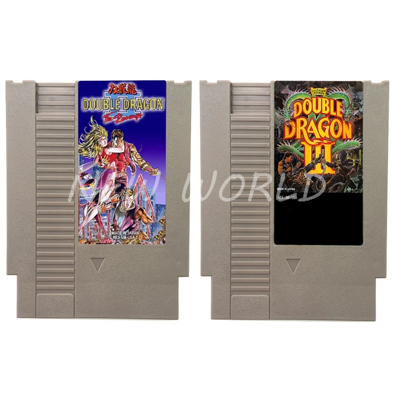 Двойная серия драконов видео игровая карта-картридж для 72-контактного 8-битного