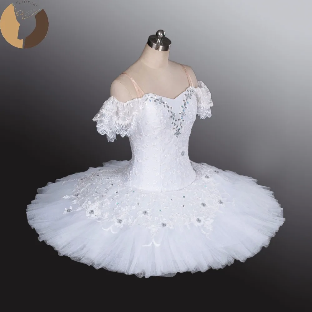 Белые балетные юбки пачки классические для шоу танцевальная одежда взрослых