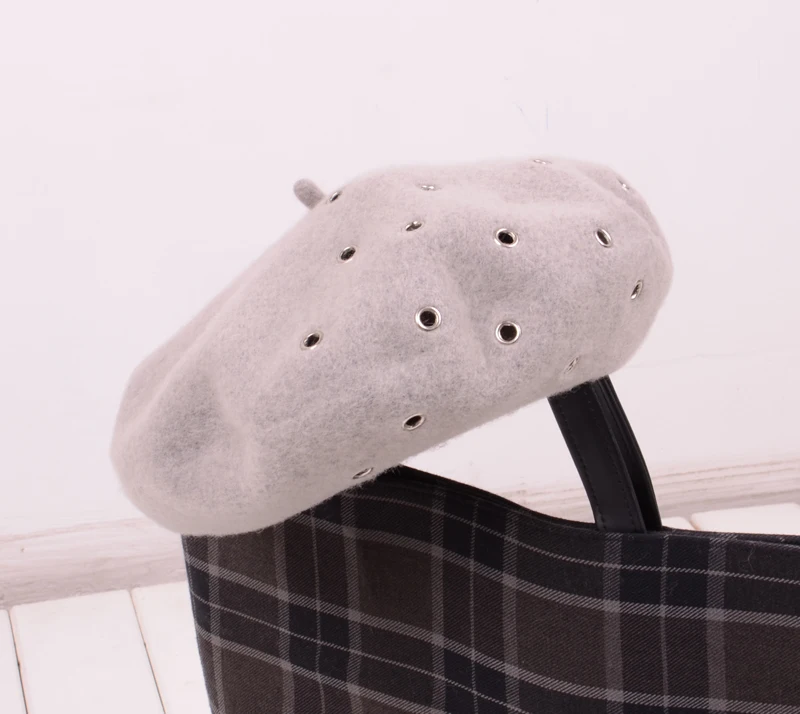 Зимний шерстяной берет Chapeu Feminino женские модные шерстяные шапки Boina Mujer Женские