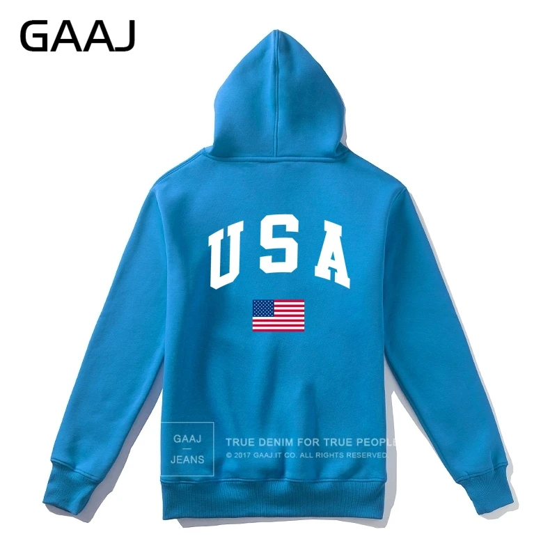 GAAJ, США, американский флаг, мужская толстовка с капюшоном, Женская Повседневная брендовая Новинка, высокое качество, мужские флисовые толстовки, хлопковые пальто