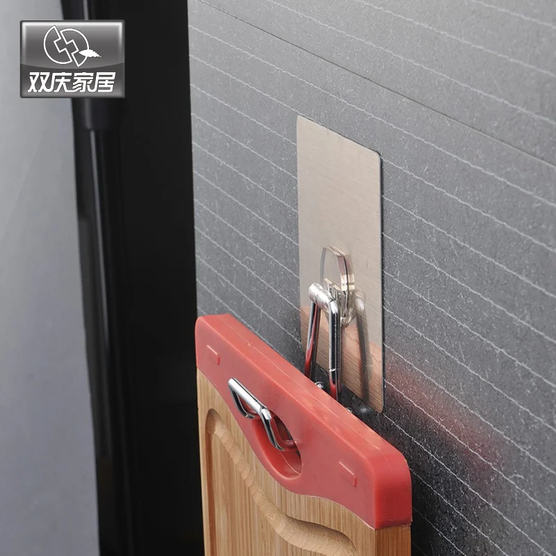 Magic Flexible Sticker Wall Mounted Hanging Hook Chopping Block Rack shelf Metel Kitchen Hanger Houseware | Дом и сад