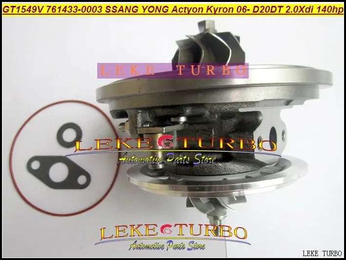Турбокартридж chra GT1549V 761433 6640900880 6640900780 0002 для Ssang Yong Actyon Kyron D20DET D20DT 0003 л|chra|chra turbo |