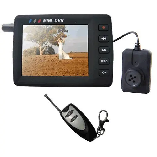 Angel Eye Мини DVR 2 5 &quotTFT высокой четкости Пинхол кнопка камера w/motion dectector