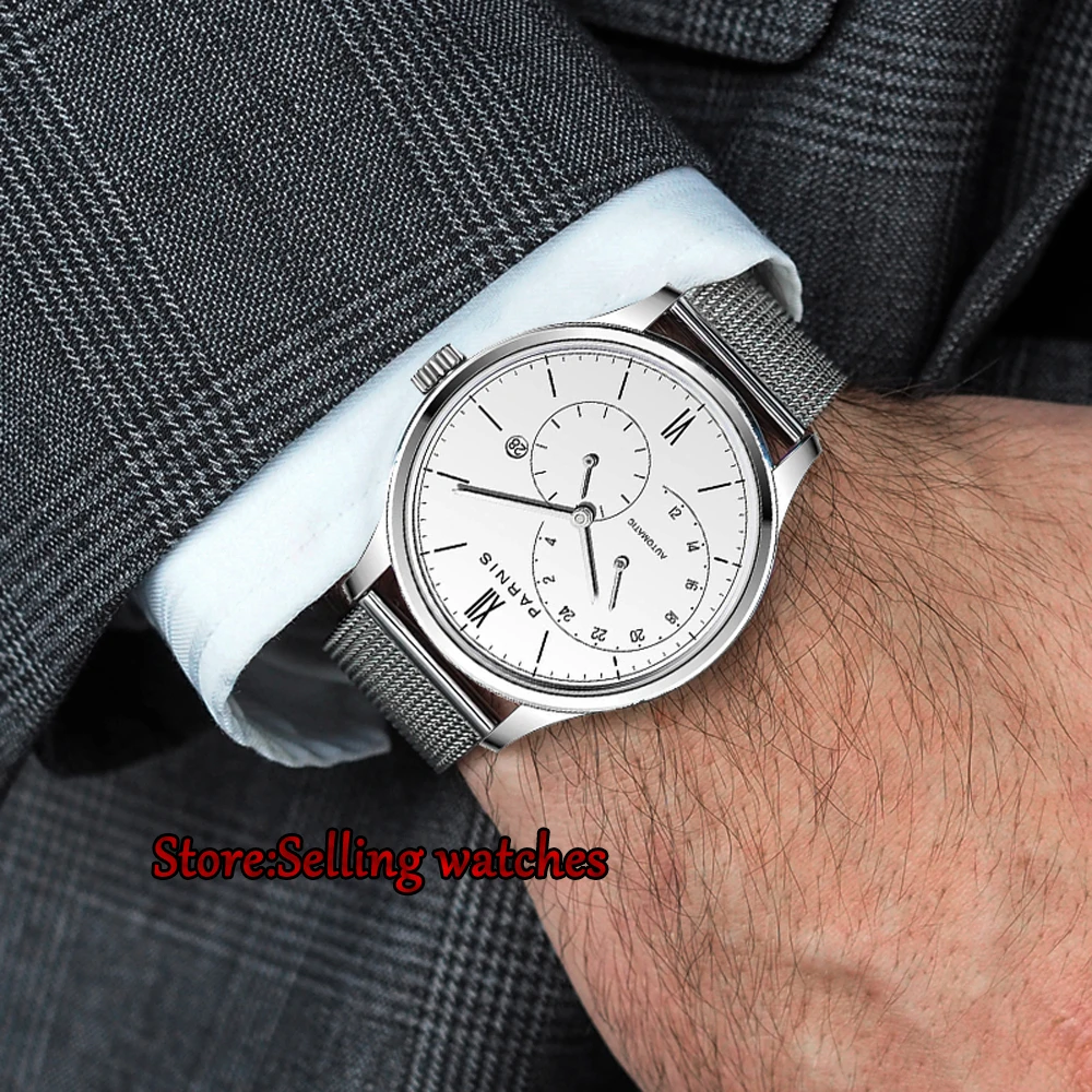 Новое поступление 2017 Горячие парниш 42 мм автоматические часы мужские Ультра