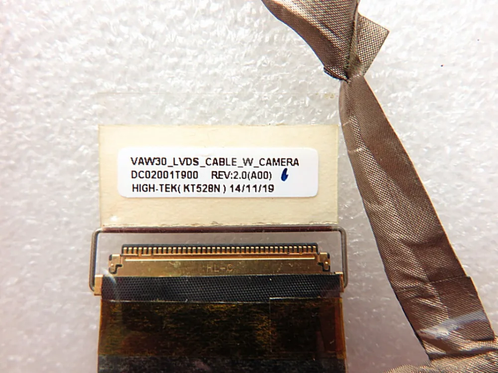 Новинка оригинальный гибкий кабель для ЖК-дисплея Dell Latitude E5440 VAW30 LVDS Cable CAMERA DC02001T900