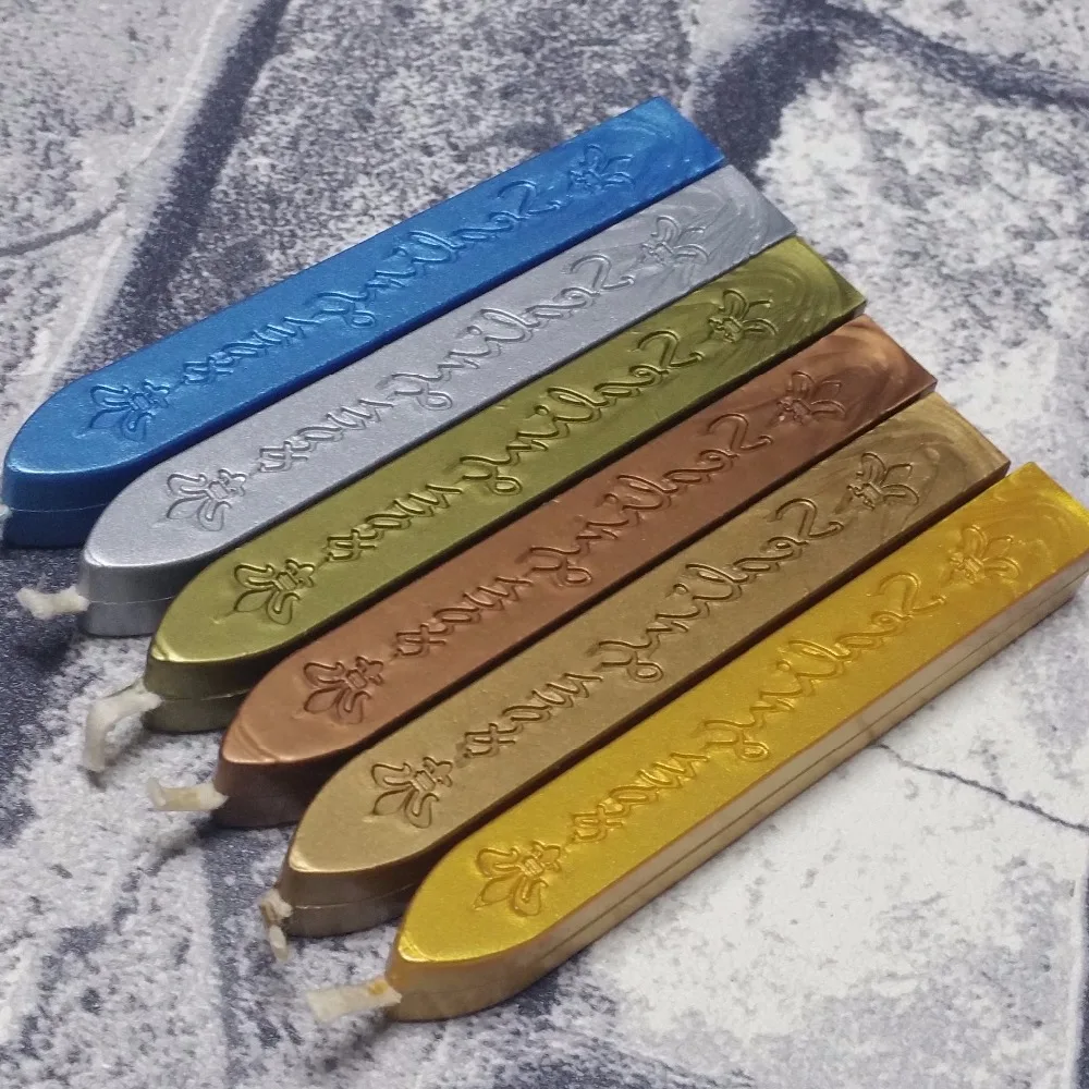 Самые низкие цены 10 штук/упаковка герметизирующий материал палка печать воск для