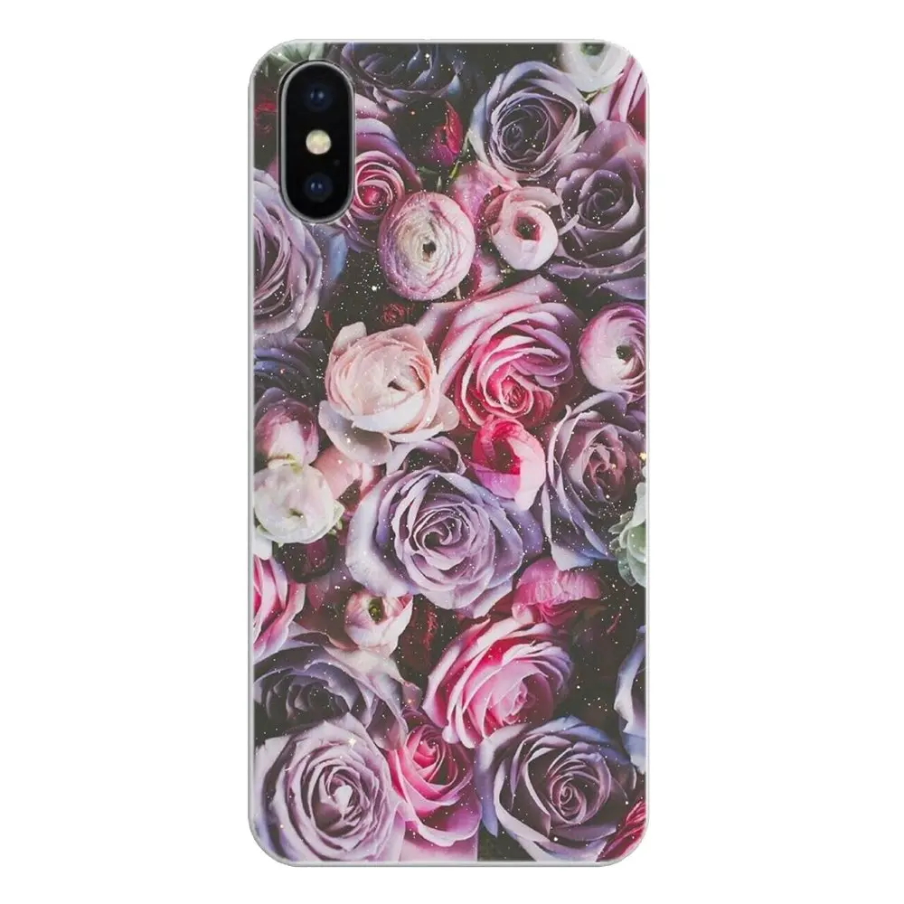 Силиконовый чехол для телефона Huawei P20 Lite Nova 2i 3i 3 GR3 Y6 Pro Y7 Y8 Y9 Prime 2018 2019 Свежий букет