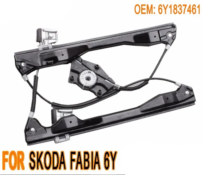 

For Skoda Fabia 6Y Power Window Lift Regulator Aftermarket 4/5 - Doors Front Left 6Y1837461