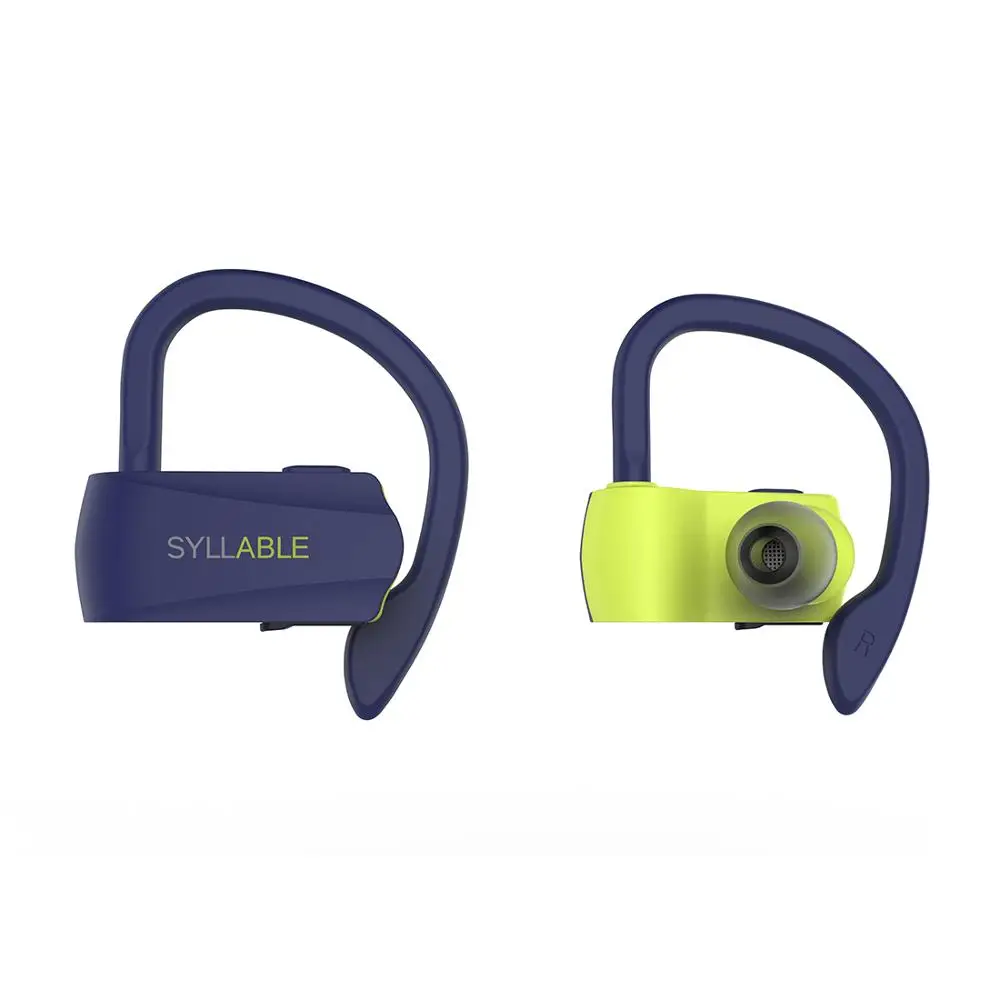 yellow Новые цвета слог D15 bluetooth V5.0 TWS наушники настоящие беспроводные стерео наушники для мобильного телефона Беспроводная Спортивная гарнитура - Цвет: yellow