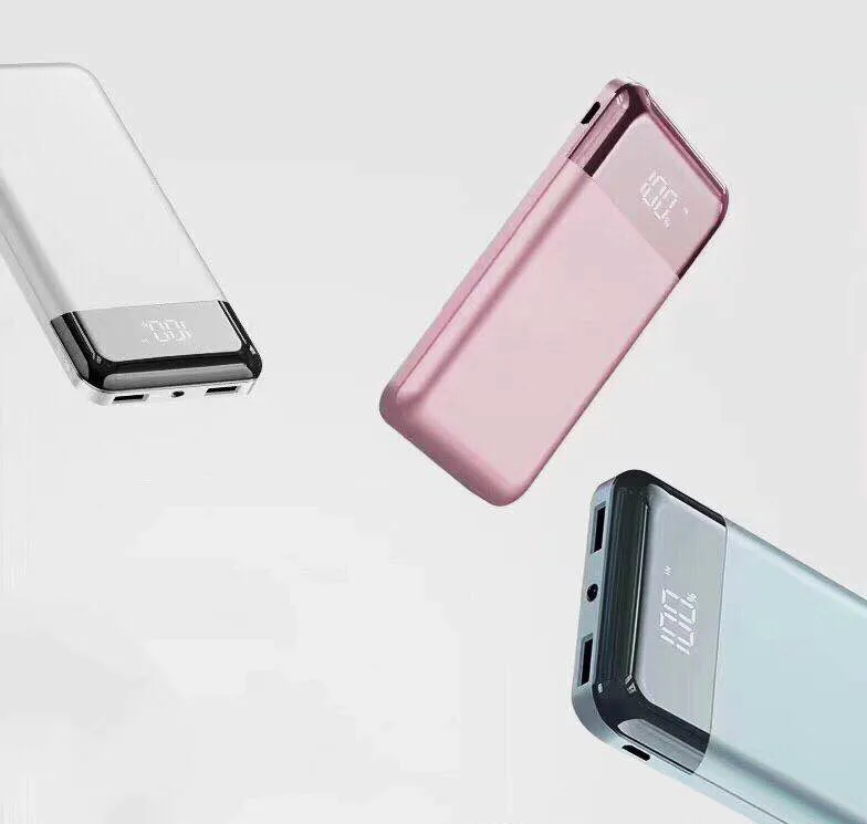 Внешний аккумулятор для iPhone Xiaomi mi Huawei Sony HTC LED 30000 мАч внешний портативное зарядное