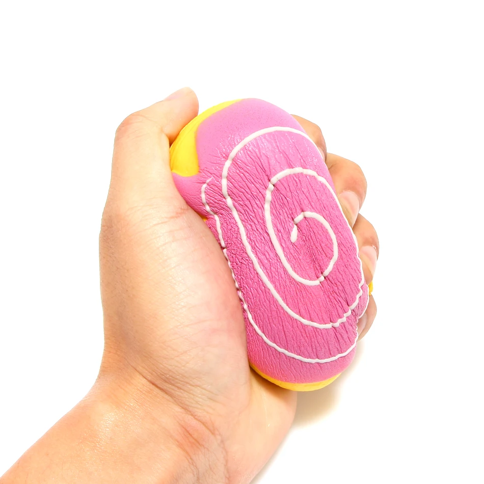 10 см сладкий подвески-рулетики большой Squeeze игрушки Kawaii Multy-mood хлеб Squishy снятие