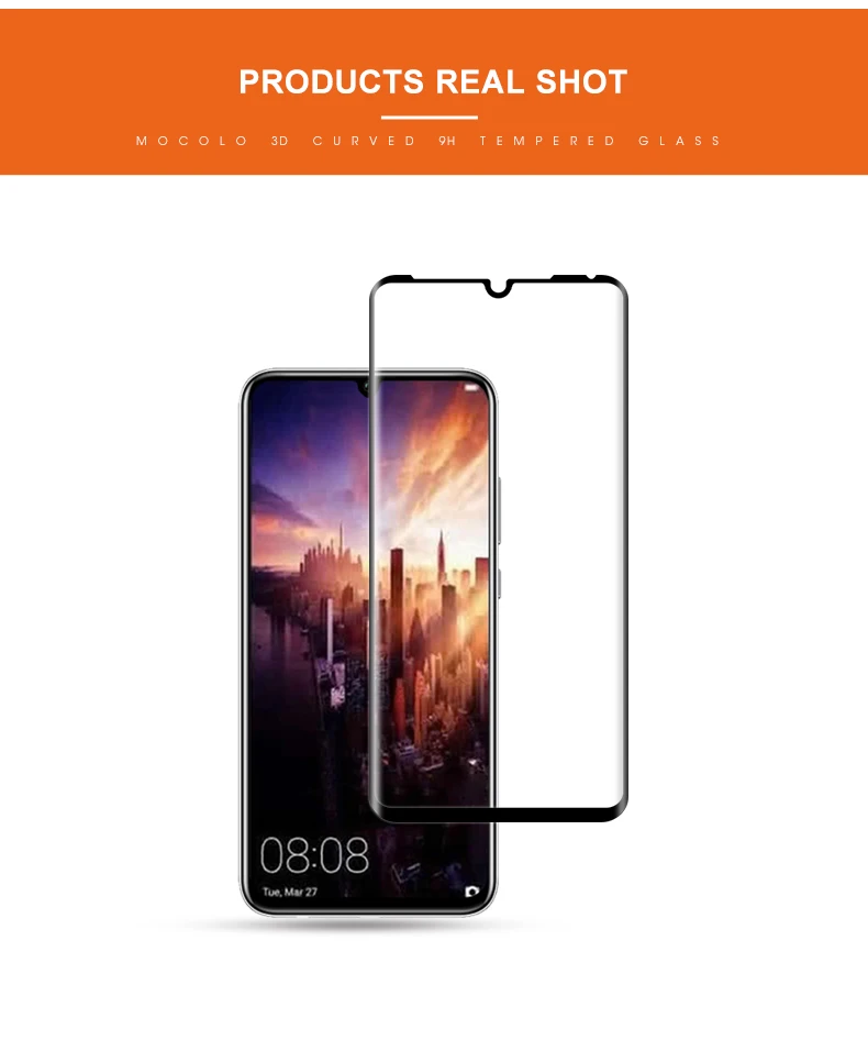 Для huawei P30 Защитная пленка для экрана Mocolo P30 Lite полностью клеящаяся 3D пленка из закаленного стекла для huawei P30 Pro Защитная пленка для экрана