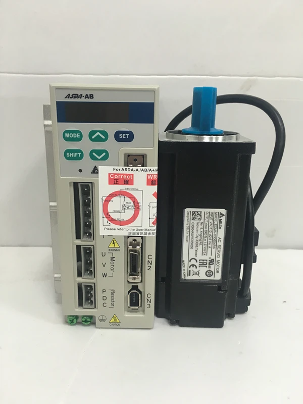 

Delta 200W AB series servo kit ECMA-C30602ES+ASD-A0221-AB+10m power cable and encoder cable