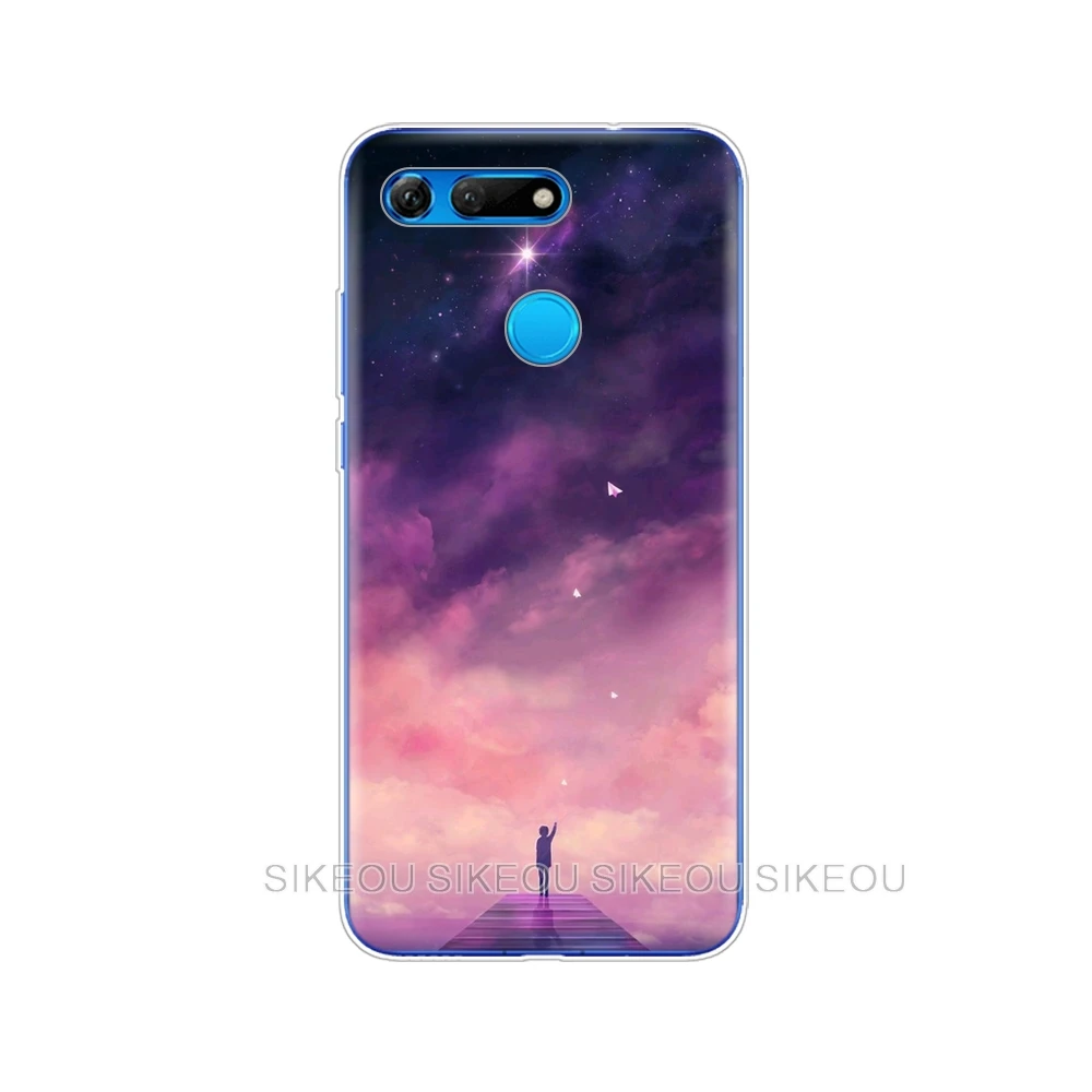 51736 Чехол для huawei Honor View 20 V20, чехол, мягкий силиконовый чехол для Honor V20, Капа с милым животным рисунком, полностью 360, чехол - Цвет: 51736