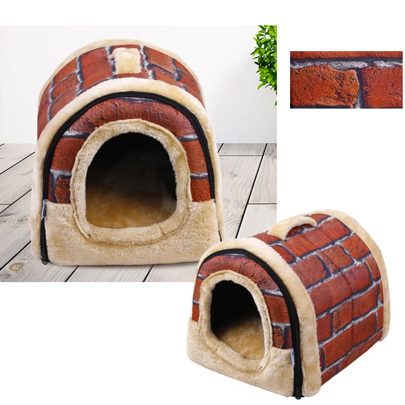 Складной Pet Travel корзина с коврик Открытый Собака Дом Гнездо Кошка Щенок Кровать диваны для маленьких собак модные Собачеевка клетка