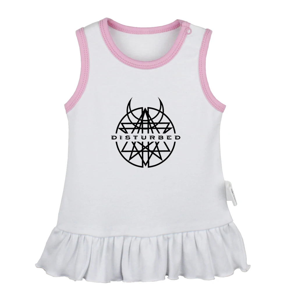 Розовые платья для новорожденных девочек с принтом Охотники за привидениями и