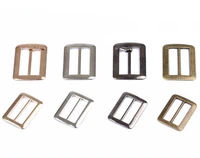 20pcslot 20mm25mm32mm40mm50mm silver bronze gold square metal shoes bag belt buckles decoration diy accessory sewing