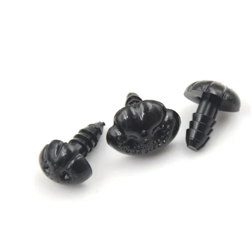 100pcs/lot high quality Mini Black Plastic Safety Nose Triangle For Doll Stuffed Animals Toys Dolls Accessories | Игрушки и хобби