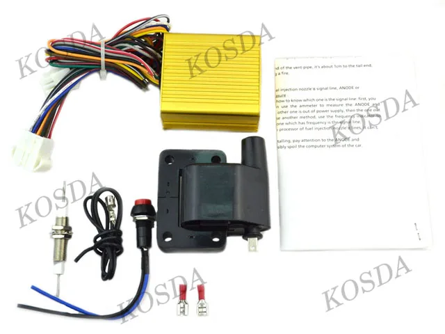 Комплект для запуска огня внедорожников Гоночный комплект выхлопных газов