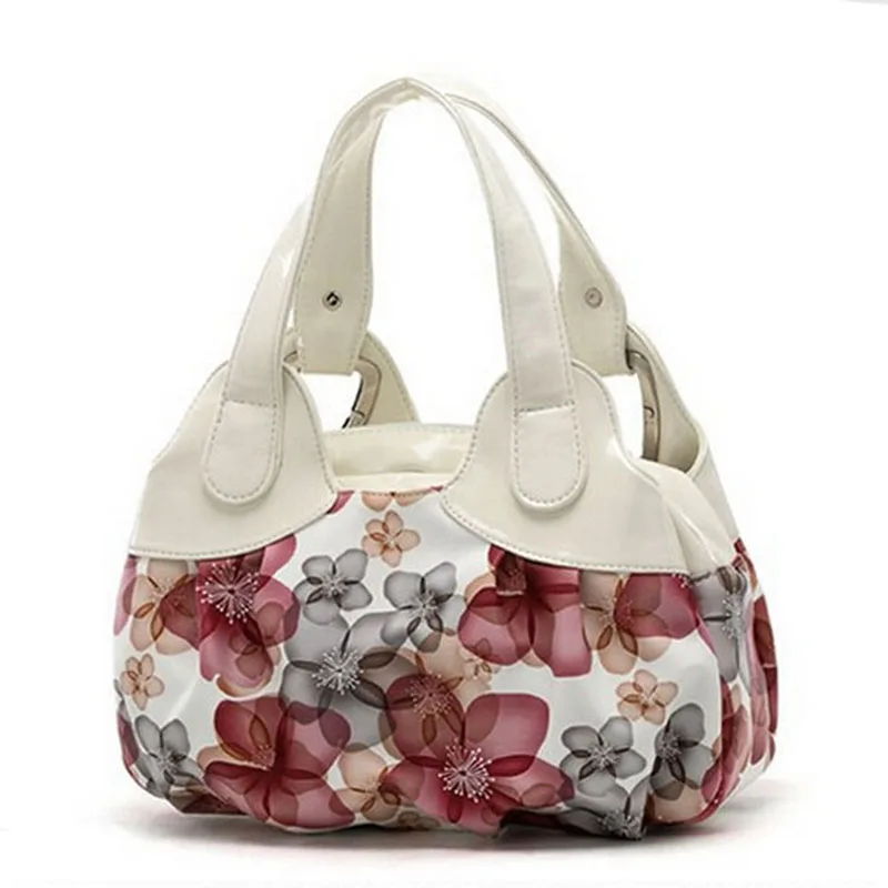 Летающие птицы! Женские кожаные сумки популярные женские с цветочным узором