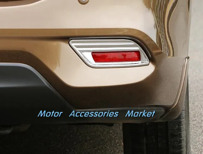 Новый хромированный передний задний противотуманный светильник Накладка для