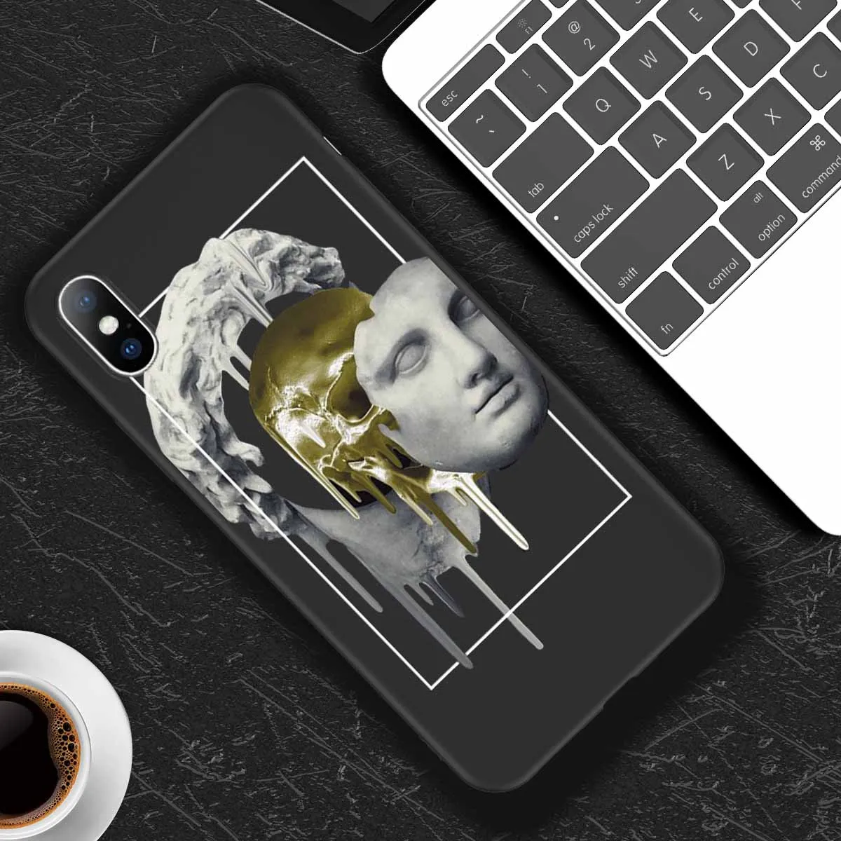 Чехол для телефона Lovebay для iPhone 11, 6, 6 s, 7, 8 Plus, X, XR, 11Pro, XS Max, 5, 5S, SE, абстрактное искусство, статуя, мягкий ТПУ для iPhone X, XS, чехол для телефона - Цвет: T5