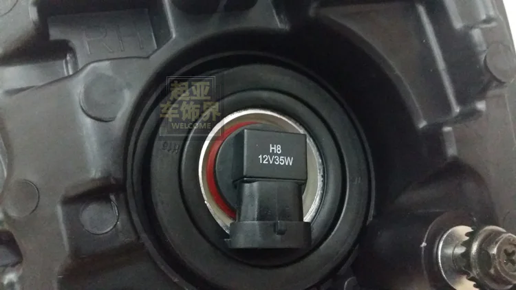 Противотуманные фары для KIA K2 Kia Rio 2014 15 с лампой H8 12 В 35 Вт одна пара 2 шт.|fog lamp|lamp