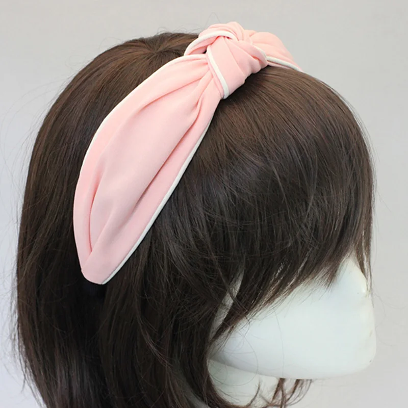 

Fashion Center Knotted Hairband Women Hair Accessories Korean Binding Fabric Headband Girls Headdress
