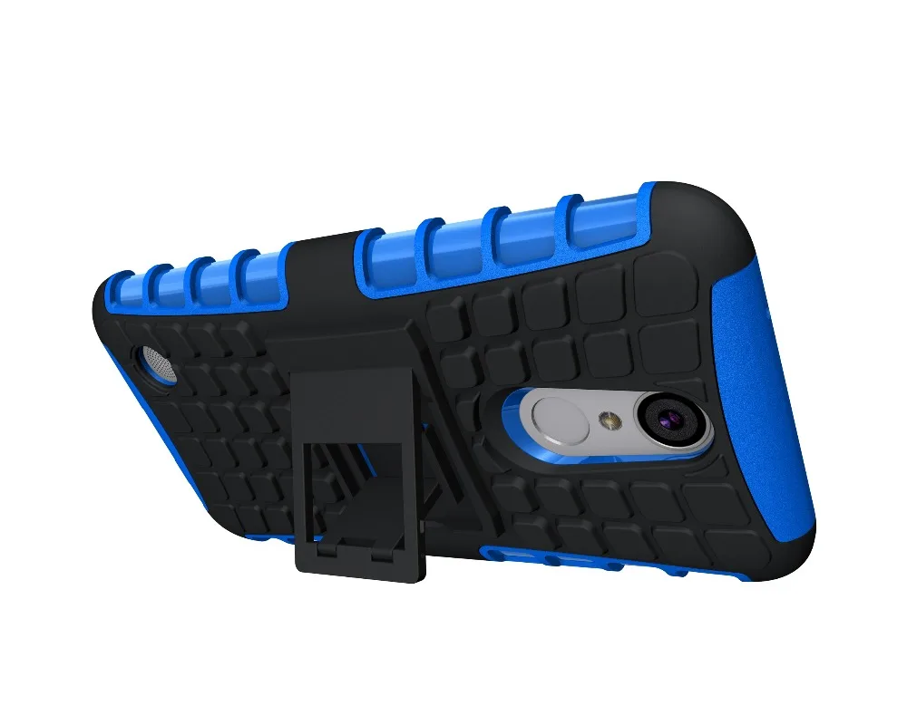 Drop Protection Phone Case For LG K10 2017 LV5 5.3 inch Plaid Tire Soft Silicone TPU+PC Stand Removable Cover Hard shells Rose |