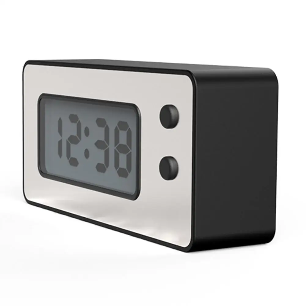 Ультратонкие ЖК цифровые часы Приборная панель автомобиля водонепроницаемые с