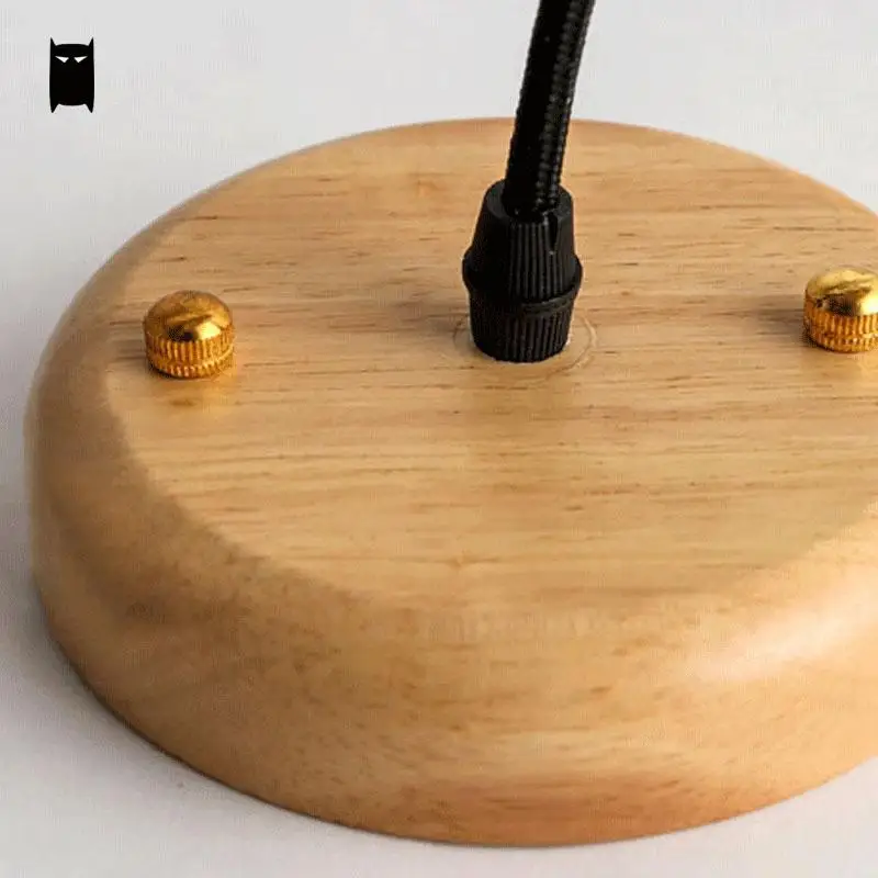 Подвесной светильник из дубовой древесины в виде тыквы современный деревенский