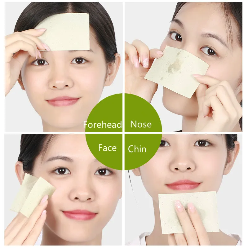 Очищающее масло для лица Matcha очищающее средство 80 листов в упаковке|Матирующие